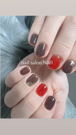 ショート nail salon Noël_赤磐のネイルデザイン
