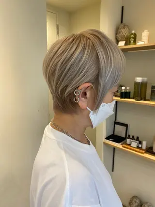 ショート solo店長 大橋康智のヘアスタイル