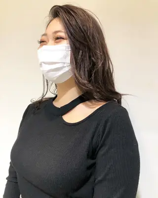 セミロング カラー ヘアアレンジ メンズ特化✂️栗原 侑也のヘアスタイル