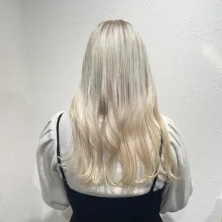 ロング カラー shiho .のヘアスタイル