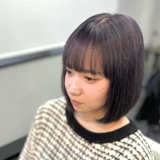 ミディアム 吉田 聡一のヘアスタイル