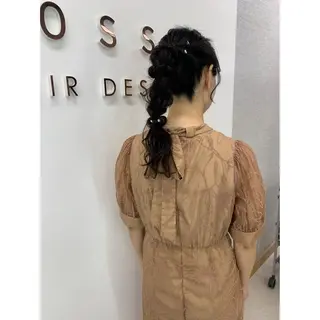 ヘアアレンジ 藤江 梨奈のヘアスタイル