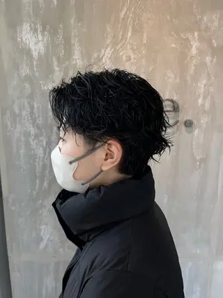 パーマ tote. 成瀬晃のヘアスタイル