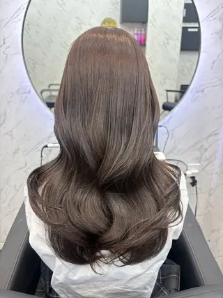ロング カラー 韓国ヘア🎀 /♡𝓝𝓸𝓪♡のヘアスタイル