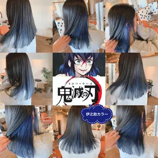 カラー 石井辰功也 フリーランス美容師のヘアスタイル