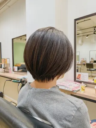 ショート ナチュラルヘア/ 似合わせ/三宅 昌太のヘアスタイル