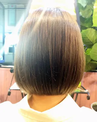 ショート カラー パーマ ヘアアレンジ 表参道Lise おおいしおりのヘアスタイル