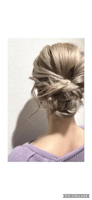 ヘアアレンジ 佐々木 麻純のヘアスタイル