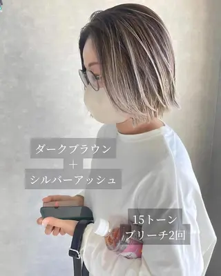 ショート 河原 亮のヘアスタイル