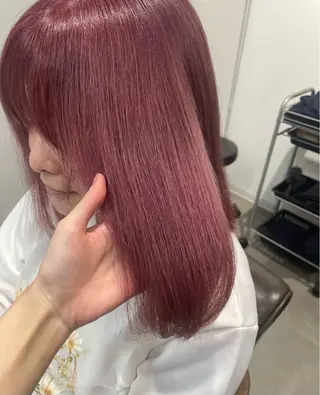 ミディアム R i k o🫧 艶髪のヘアスタイル