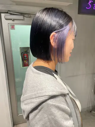 ショート カラー 🦋ハイトーンボブ ショート🦋トシキのヘアスタイル