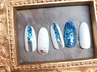 ネイル マジック ミラーのネイルデザイン