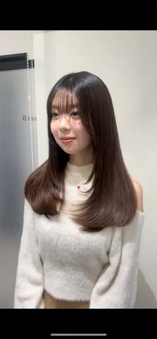 ロング 【美容室が苦手な方 専問美容室】MIHOのヘアスタイル