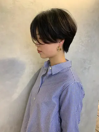 ショート 佐原 里奈のヘアスタイル