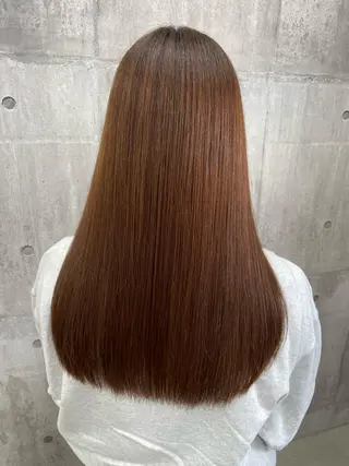 ロング パーマ LUXBE LUCE ひなののヘアスタイル