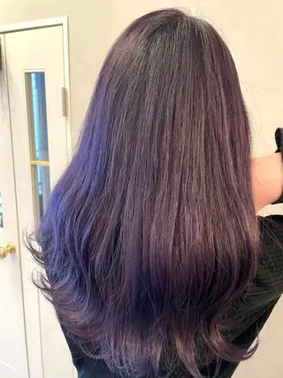 ロング カラー 中川歩 髪質改善 ツヤカラー【横浜】のヘアスタイル