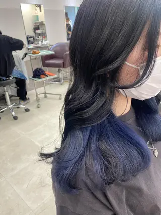 ミディアム カラー jill by gisel＿のヘアスタイル