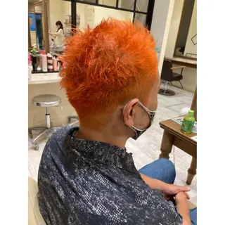 カラー メンズ Yamamoto 半個室美容室zinaのヘアスタイル