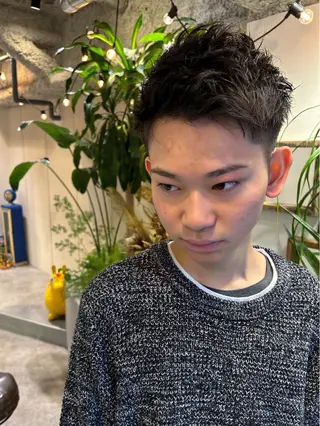 メンズ topstylist 満足度⭐️堀川星哉のヘアスタイル
