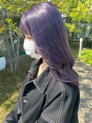 ロング カラー 工藤 奎佑のヘアスタイル