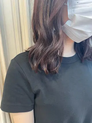 カラー 🍪ﾖｼｲﾊﾙﾈ🍪 ﾗﾍﾞﾝﾀﾞｰｶﾗｰのヘアスタイル