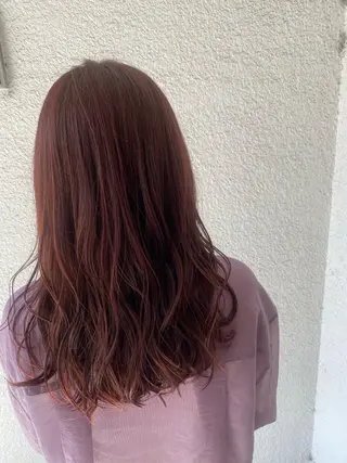 ロング カラー パーマ ヘアアレンジ メンズ キッズ Forest. -髪質改善-のヘアスタイル