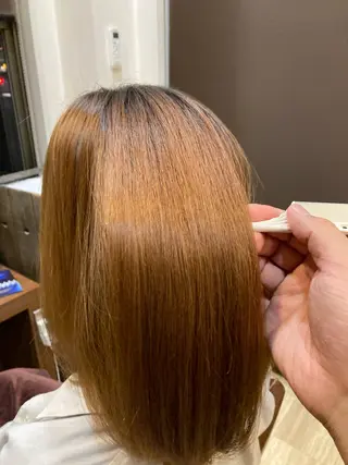 ミディアム 松崎 崇のヘアスタイル