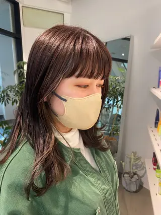 ミディアム カラー ご予約は2月まで！ maho‪🐈🎀のヘアスタイル