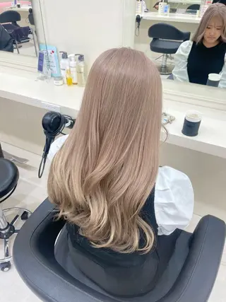 ロング カラー ヘアアレンジ 🎀 yuuka🎀のヘアスタイル