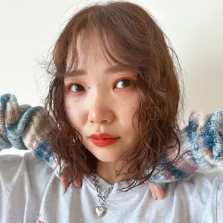 パーマ yukie🌷 /暖色🍒梅田サロンのヘアスタイル