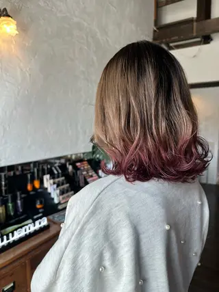 ミディアム カラー 🦖ノザワ リンカ🦖のヘアスタイル