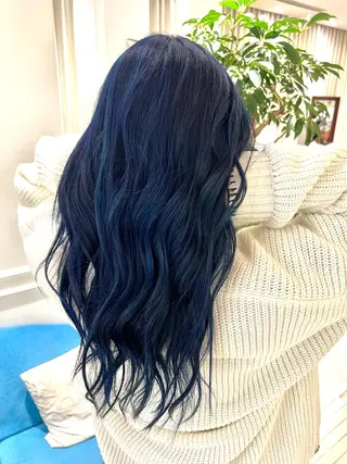 ロング カラー ヘアアレンジ 🌈インナーカラー ‘ショウマ’🌈のヘアスタイル