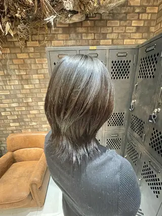 ミディアム ✨ハイトーン✨ダブル カラー✨シバサキのヘアスタイル