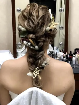 ヘアアレンジ 藤中 満里奈の眉毛・アイブロウイメージ