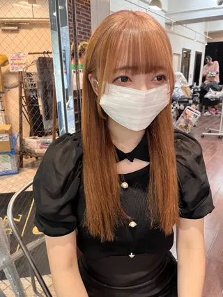 ロング カラー 韓国レイヤー🇰🇷 🤍🎀honokaのヘアスタイル