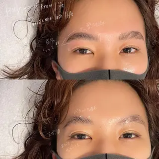 マツエク・マツパ アイブロウ GO TODAY SHAiRE SALON Vellmie店所属・吉祥寺kasumi 🌛eye/browのマツエク・マツパデザイン