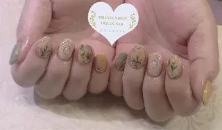 ミディアム ネイル プライベートサロン oceannailのネイルデザイン