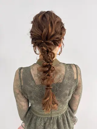 ヘアアレンジ Lila's所属・minami /ヘアセットのヘアスタイル