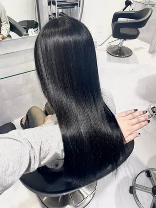 ロング カラー 表参道♡暗髪♡ 艶カラー♡アユミのヘアスタイル