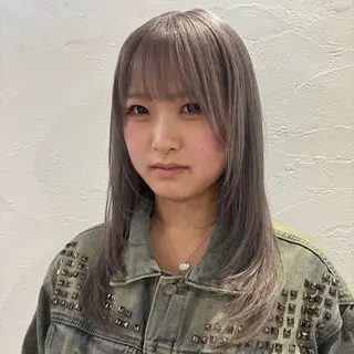 ロング カラー 似合わせレイヤー/ Wカラー🧸こころのヘアスタイル
