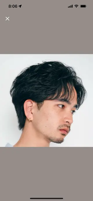 パーマ メンズ 仙台メンズパーマ/ fifth/丸山佳叶のヘアスタイル