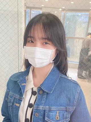 ロング カラー ヘアアレンジ 赤み消しグレージュ 🫒ｒｅｏｎのヘアスタイル