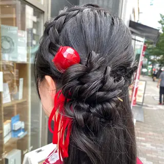ヘアアレンジ ヘアアレンジ 🌿あがりれいなのその他イメージ