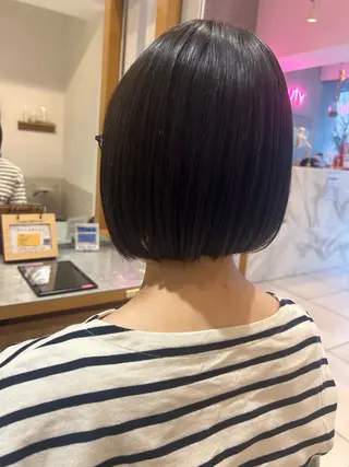 ショート ふじ ここなのヘアスタイル