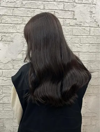 ロング カラー ヘアアレンジ 🪽髪質改善矯正 🤍MIU🤍のヘアスタイル