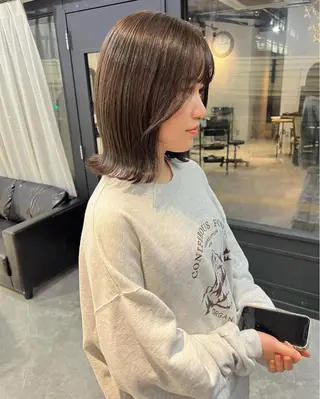ミディアム ✨レディースカット モデル募集✨イブキのヘアスタイル
