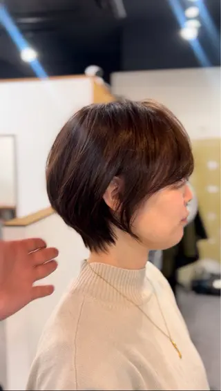 ショート カラー 表参道【髪質改善】 宮嶋勇太のヘアスタイル