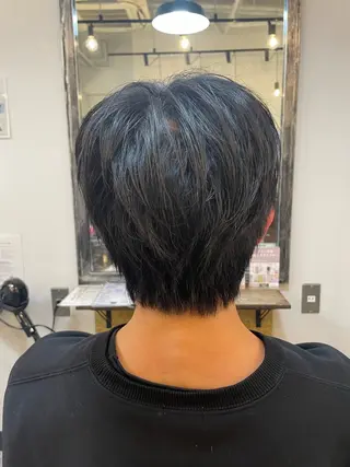 ミディアム メンズ 新宿/ハイトーン カラー/AKI🍎のヘアスタイル