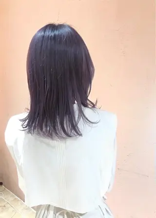 セミロング 🍀ブリーチ/艶カラ ー🍀 コイケのヘアスタイル