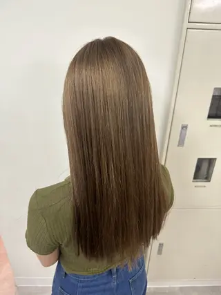 ロング カラー 💖艶髪&ブリーチ髪 質改善💖舜希のヘアスタイル